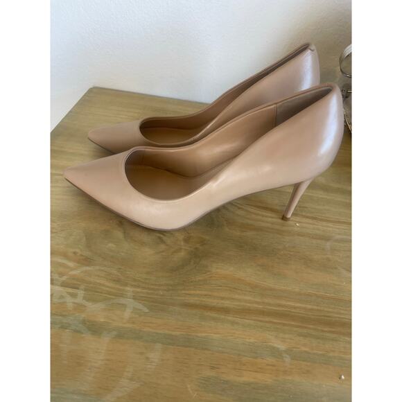 NWOT Steve Madden Classic High Heel Luiza Pointed Pump Nude Tan Women’s 11 - Picture 1 of 6